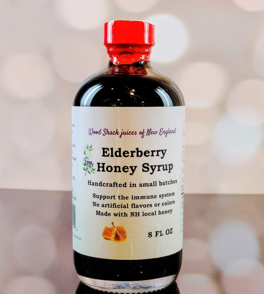 Elderberry Honey Syrup 8 FL. Oz.