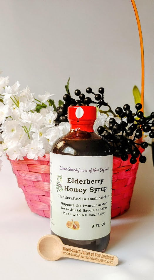 Elderberry Honey Syrup 8 FL. Oz.