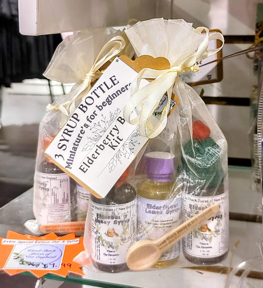 Elderberry gift collections, ELDERBERRY BEGGINERS KIT - All 3 syrups