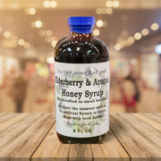 Elderberry Aronia with Honey Syrup 8 FL. Oz.