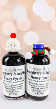 Elderberry Aronia with Honey Syrup 8 FL. Oz.