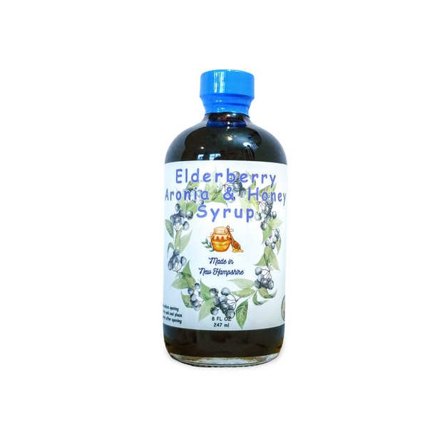 Elderberry Aronia with Honey Syrup 8 FL. Oz.