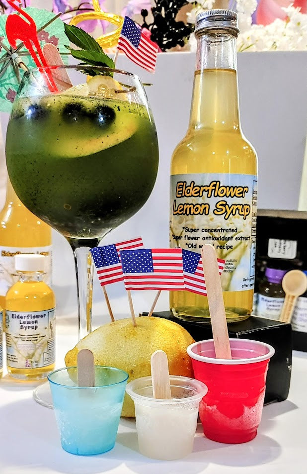 Elderflower Lemon Syrup 10 OZ