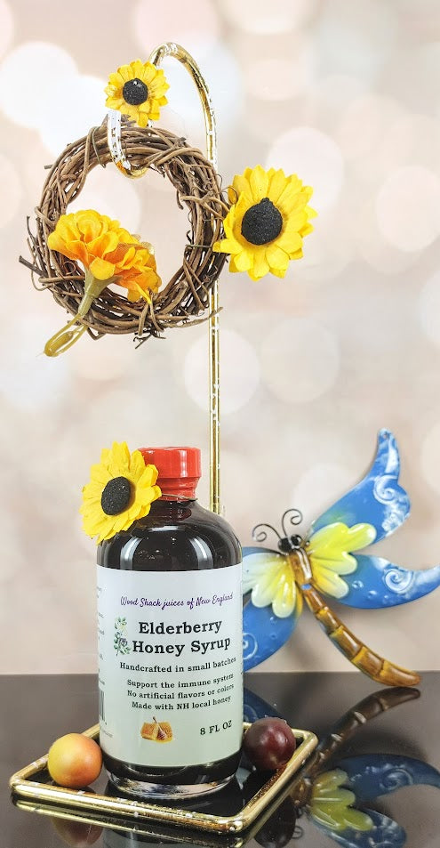 Elderberry Honey Syrup 8 FL. Oz.