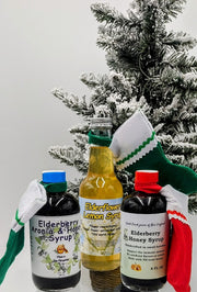 Elderberry Aronia with Honey Syrup 8 FL. Oz.
