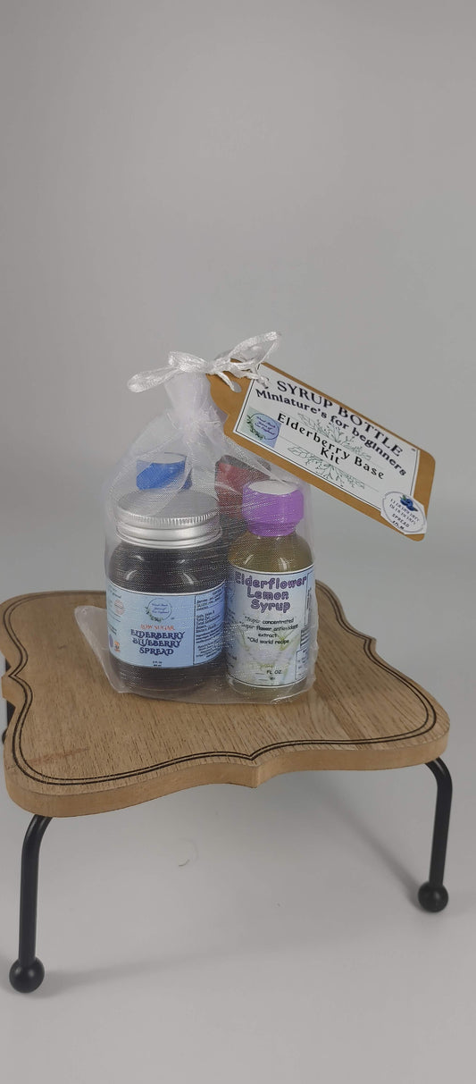 THE NEW & IMPROOVED ELDERBERRY BEGGINERS KIT - All 3 syrups + Spread