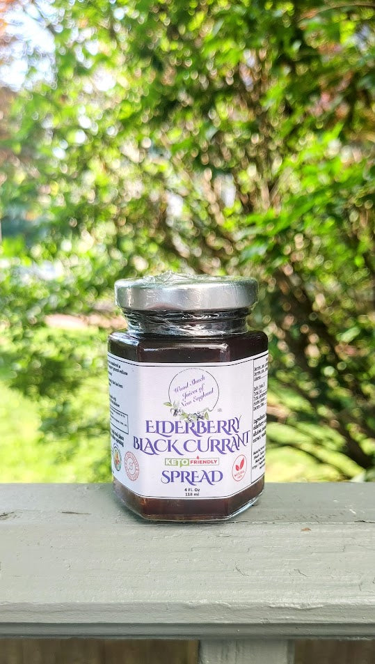 KETO - Elderberry Black Currant Spread 4.5 Fl. Oz