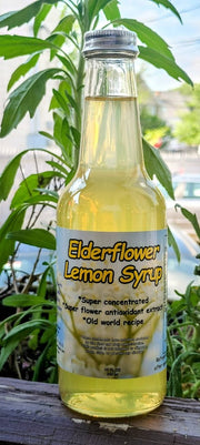 Elderflower Lemon Syrup 10 OZ