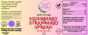 Elderberry Strawberry Spread - Low Sugar 6 Fl. Oz