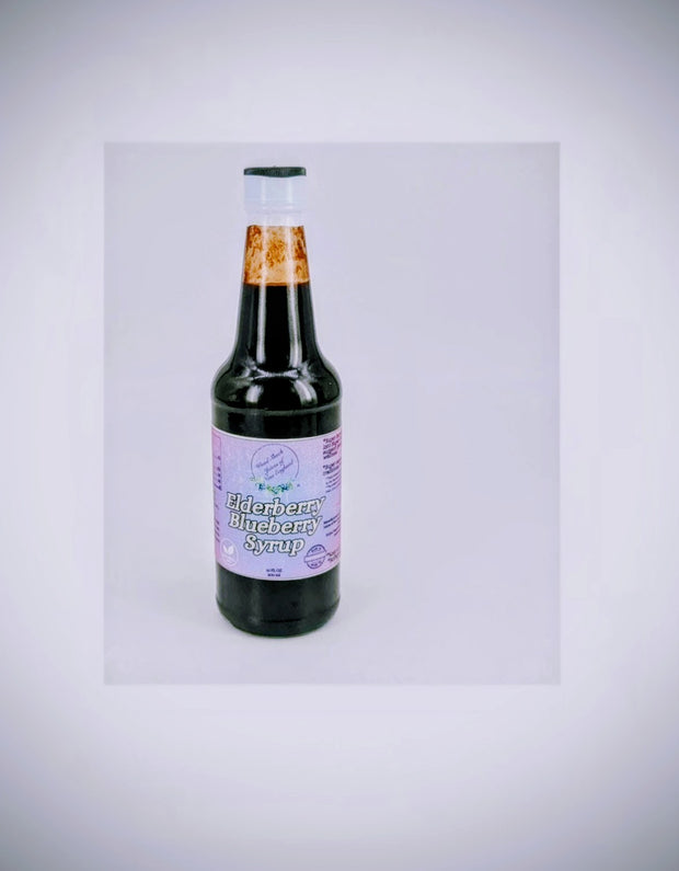 Elderberry Blueberry Syrup